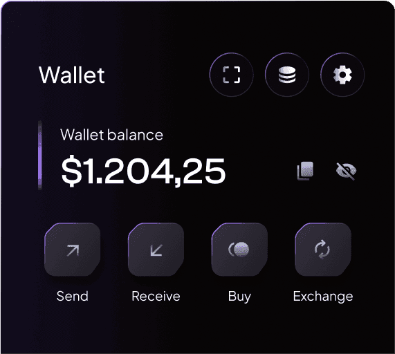 Wallet interface
